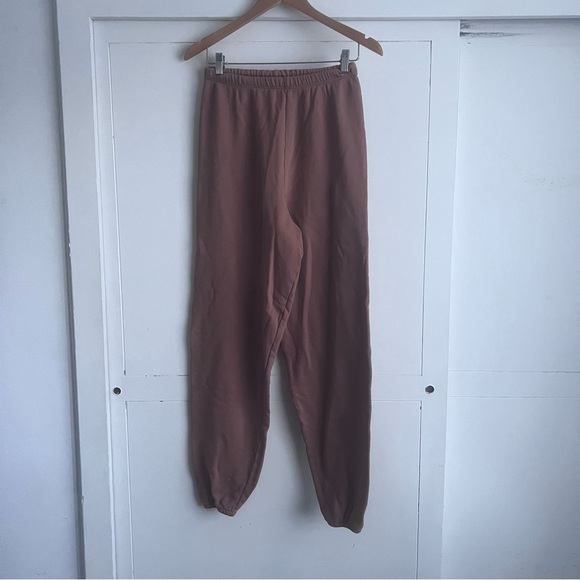 Joah Brown Oversized Jogger - Terracotta,All Products : American Fashion Style Bags On Sale